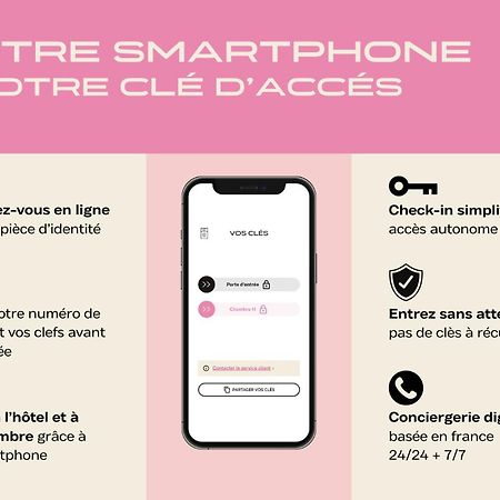Hotel Gambettes - Entree Autonome, Reception En Ligne - Encore Mieux ลิมอจส์ ภายนอก รูปภาพ